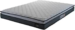 Colchão Casal Queen Espuma D33 Pillow Top Millenium 158x198x19cm Hellen (Cinza/Branco)
