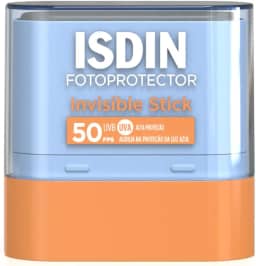 ISDIN Protetor Solar Facial em bastão Invisible Stick FPS 50-10G