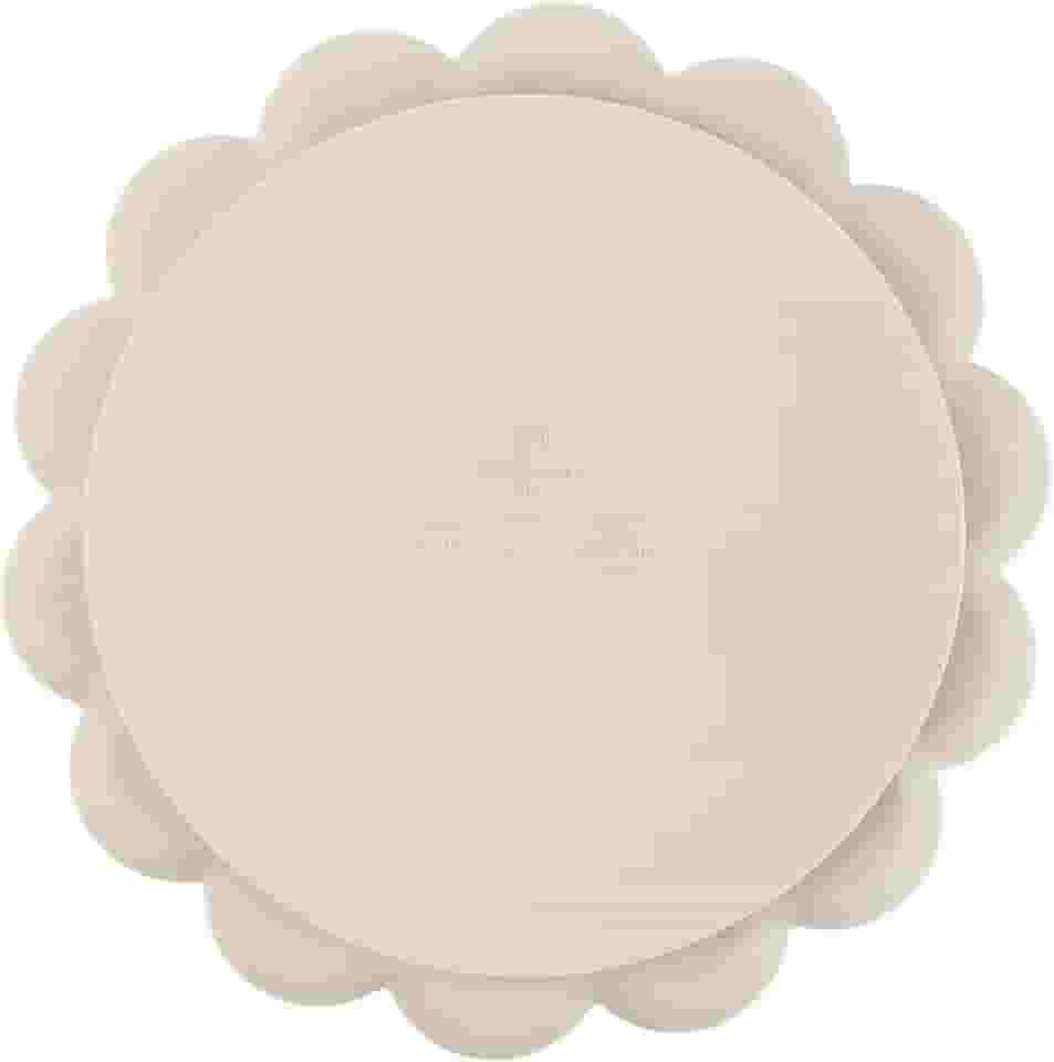 Clingo Prato De Silicone Com Ventosa Leão Fendi, Bege