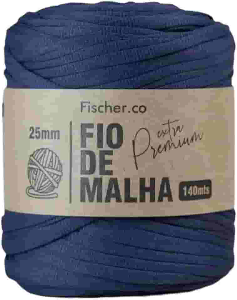 Fio de Malha Extra Premium Fischer 25mm x Rolo com 140m (44 MARINHO)