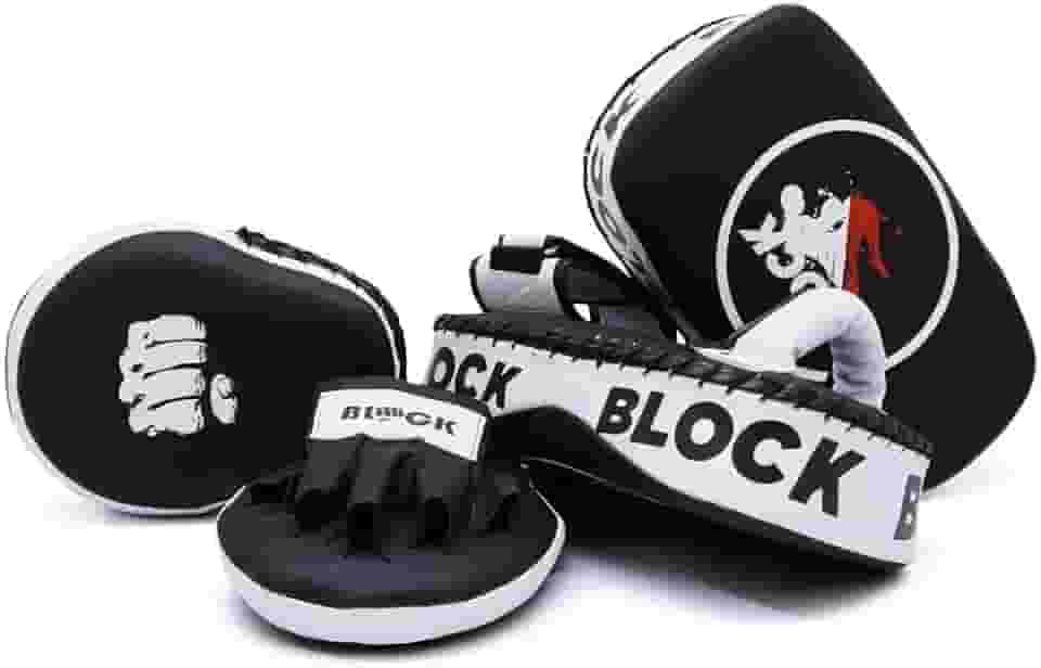 Kit Aparador De Chute e Manopla De Foco Cor:branco