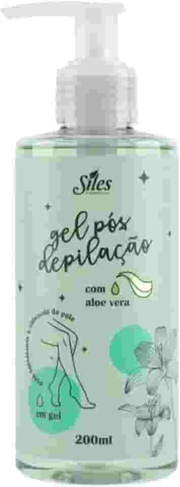 Gel Pós Depilação Calmante Hidratante Aloe Vera 200ml Siles Sensível