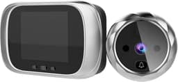 Visor digital de porta, olho mágico, campainha, tela lcd de 2.8 polegadas, visão noturna, sessão de fotos, monitoramento digital de porta