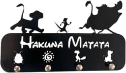 Porta Chaves Parede Rei Leao Hakuna Matata Decoração Geek
