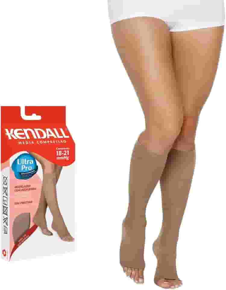 Meia de Compressão Kendall 3/4 15-20mmHg sem ponteira 1871