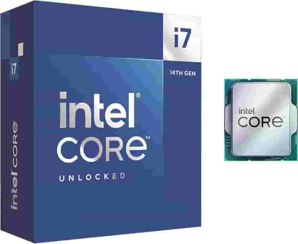 Intel® Processador de desktop Core™ i7-14700K 20 núcleos (8 P-cores + 12 E-cores) até 5,6 GHz