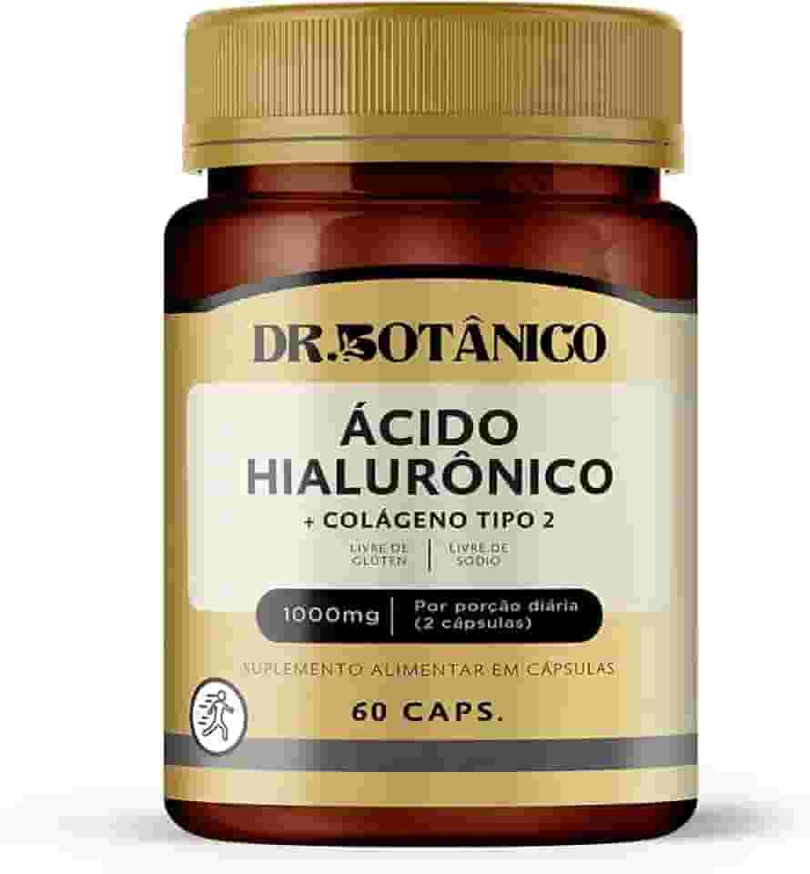 ACIDO HIALURONICO + COLAGENO TIPO 2 1.000MG 60 CAPSULAS DR. BOTANICO