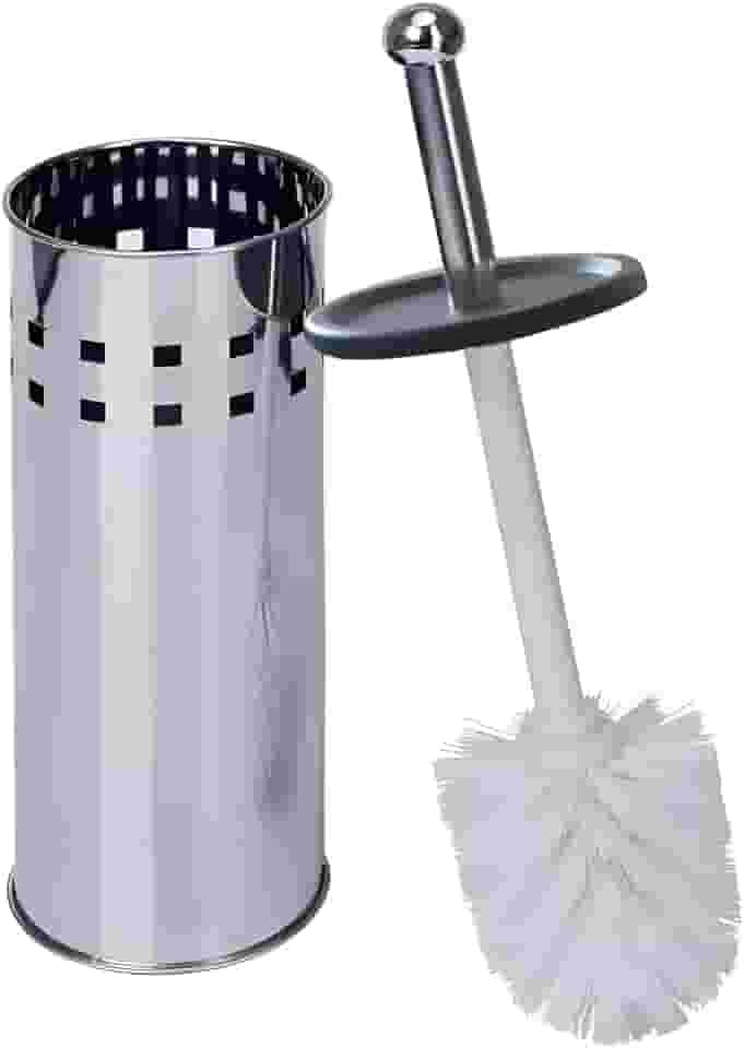 Euro Home - Escova Sanitária com Suporte em Aço Inox - BAN6682