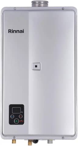 Rinnai E27-27 litros GN (Gás Natural) Prata - Aquecedor de Água a Gás Digital REU-E271 FEH