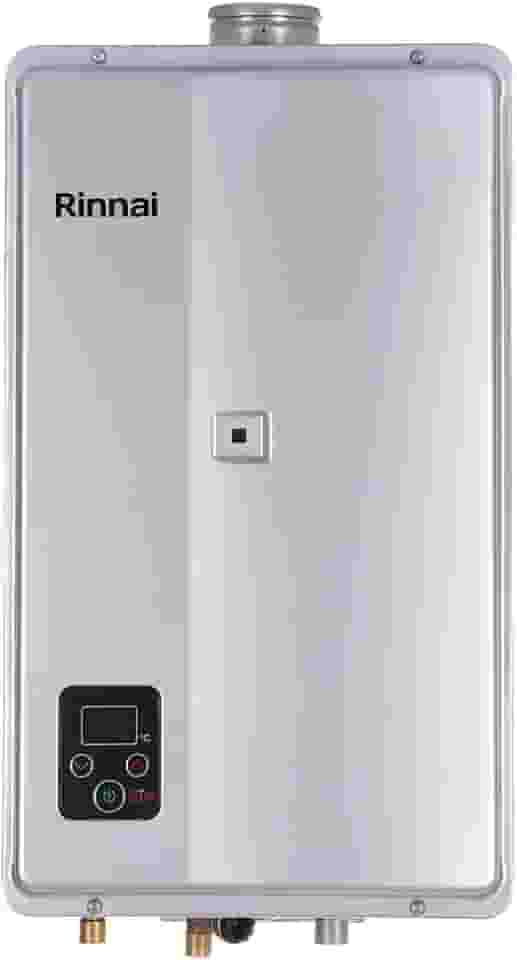 Rinnai E27-27 litros GN (Gás Natural) Prata - Aquecedor de Água a Gás Digital REU-E271 FEH