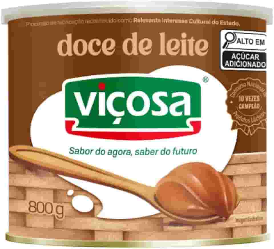 Doce De Leite Viçosa Puro 800G