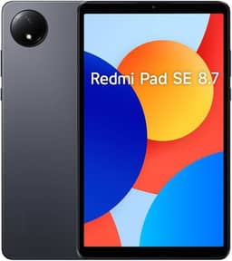 Xiaomi Redmi Pad SE 8.7 4 + 128 GB cinza grafite com suporte de anel, processador MediaTek Helio G85, armazenamento expansível de até 2 TB, tela de cuidados com os olhos de 8,7 polegadas, taxa de