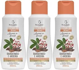 Kit 3 Sabonete Líquido Íntimo Barbatimão E Aroeira 200Ml