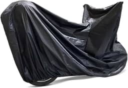 Capa de Cobrir Moto Ideal Para Motos Big Trail com Baú Impermeável Térmica Totalmente Forrada na parte Interna, de Couro Anti Risco, Chuva, Sol, Unha de Gato e Poeira Pode Usar com Moto Quente