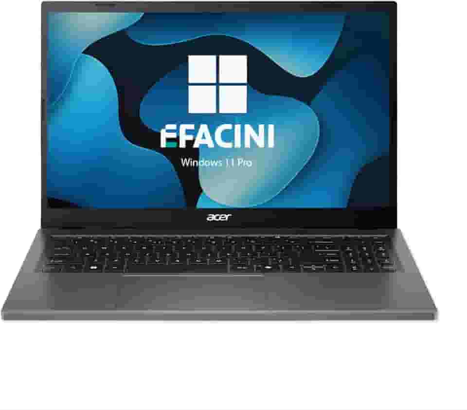 Notebook Acer AG 15 Intel Core i3 13th 8GB SSD 1TB 15,3” Windows 11 Pro WUXGA
