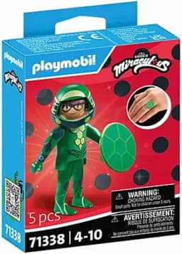 SUNNY, Playmobil Miraculous, Carapace, Boneco e Acessórios - 5 Peças