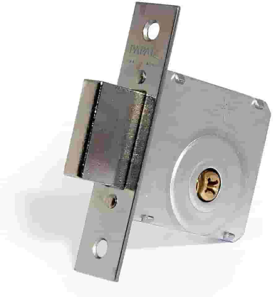 Fechadura Trava Auxiliar Tetra 140 Cromada Papaiz