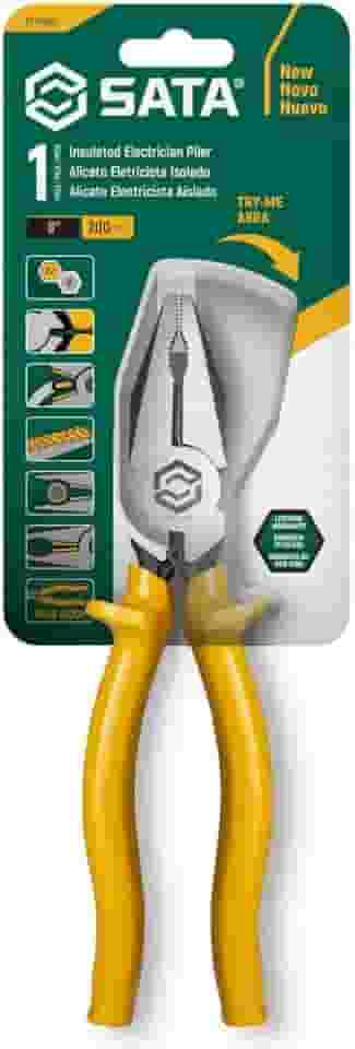 Alicate Para Eletricista Isolado 8 - SATA - ST75104L