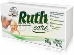 Sabão De Coco Em Barra 5x180g Para Roupas Louças Cabelo - Ruth