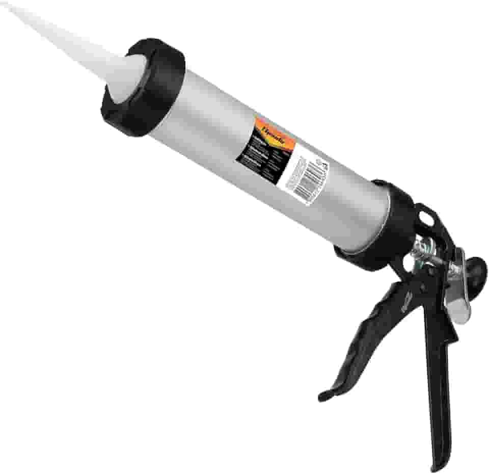 MTX Aplicador de Silicone Profissional Sparta 400ml – Pistola Resistente e Ergonômica para Selagem Precisa