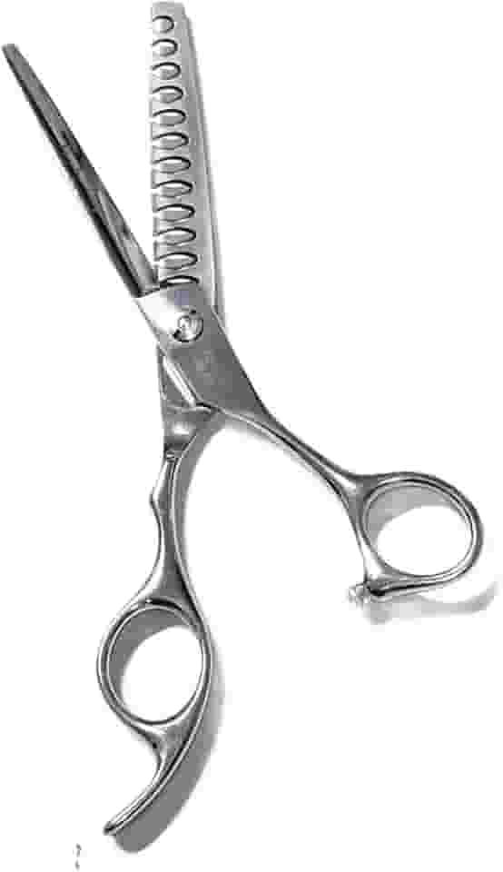 Tesoura Dentada Desbaste Tubarão 6.0 Prata Tosa Cabelo