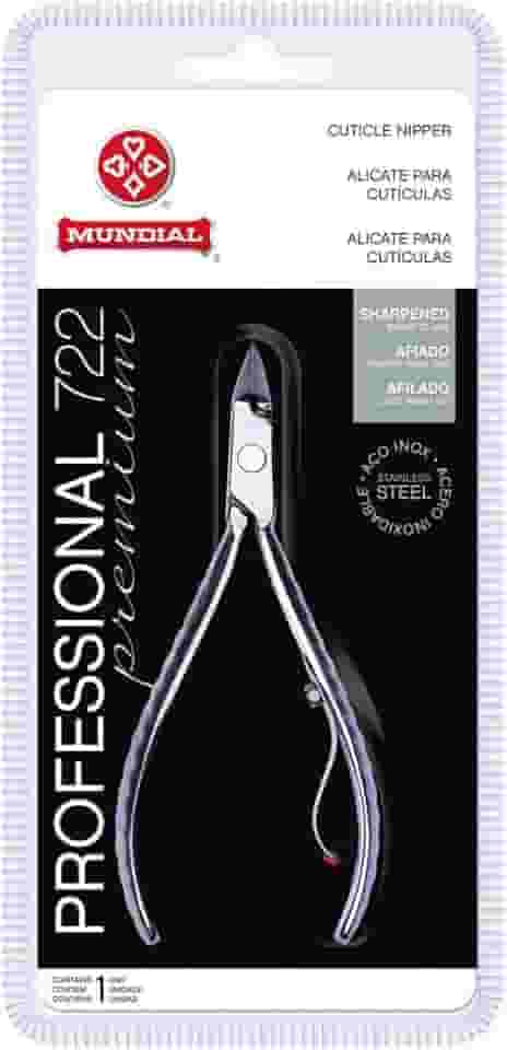 Alicate Cutícula Prem Inox, Mundial S/A, Prateado, Mundial S/A, Prateado