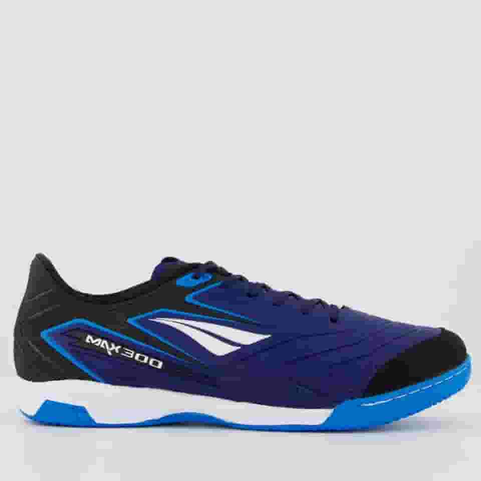 Chuteira Penalty Max 300 Futsal Laranja e Branca