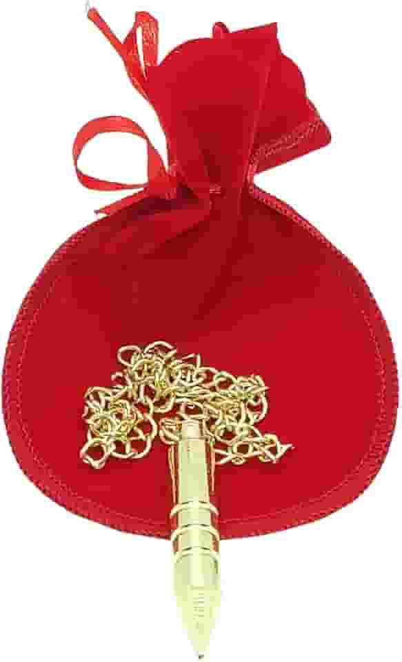 Pêndulo de aço Dourado Radiestesia e Radiônica Obter Respostas