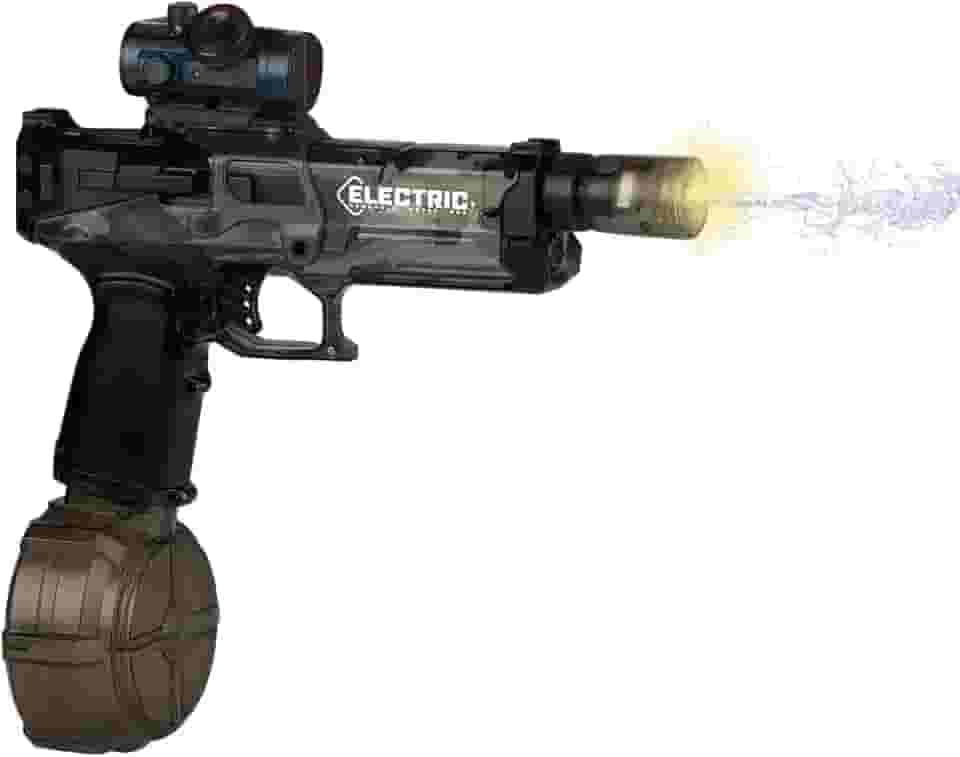 Pistola de Água Elétrica Zoop Toys, Recarregável, Alcance 10m, Alta Pressão