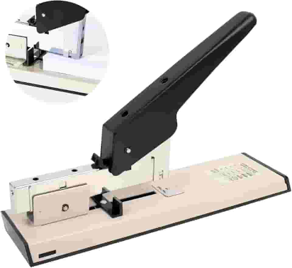 Grampeador Metal 100 Folhas Escritório Grande Profissional