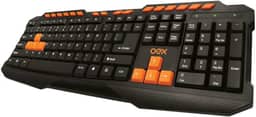 Teclado Gamer Action Oex Tc200 Abnt2 Usb Preto E Laranja