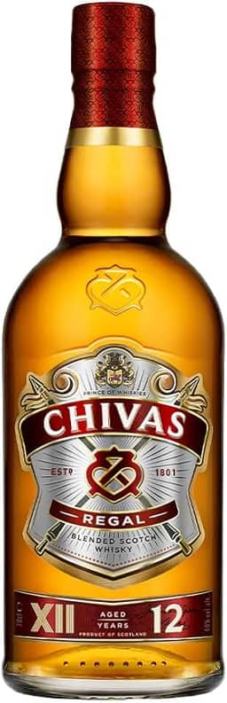 Whisky Chivas Regal 12 anos Blended Escocês - 750 ml