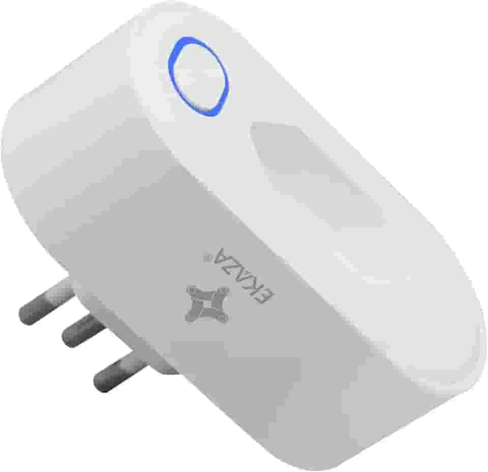 EKAZA, Tomada Inteligente 10A, Wi-Fi, Com Medidor de Consumo, Compativel com Google assistente e Alexa – T206M