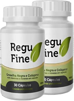 02 Frascos Regu Fine Groselha Negra