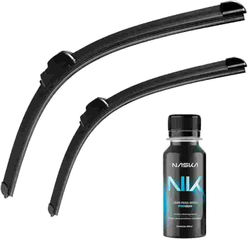Palheta Limpador Silicone Gancho com Aditivo Naska Limpa Para-Brisa (Compatível com Fluence 2016 a 2018)