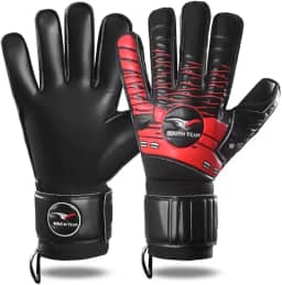 Luva Goleiro Profissional Com Talas Proteção Resistente Grip