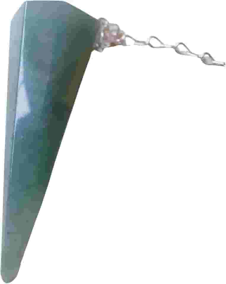 PÊNDULO EGÍPCIO QUARTZO VERDE - RADIESTESIA MESA RADIÔNICA (4 a 6) cm