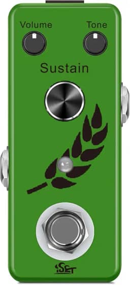 ISET Pedal Fuzz Analógico Wheat Fuzz Efeito para Guitarra Elétrica Baixo True Bypass