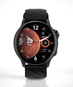 Smartwatch LIFE Unissex com Tela AMOLED, 100+ Modos de Esporte, À Prova D'água, Bateria de Longa Duração, 2 Pulseiras (Preto)