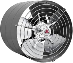 Venti-Delta Exaustor Linha Pesada Baixa Rotação 20cm Bivolt Preto