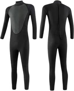 Roupa Borracha Neoprene Long John 3mm Unissex Surf Mergulho Natação
