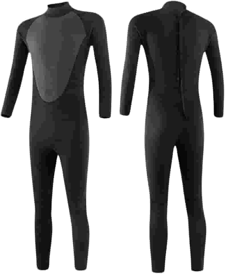 Roupa Borracha Neoprene Long John 3mm Unissex Surf Mergulho Natação