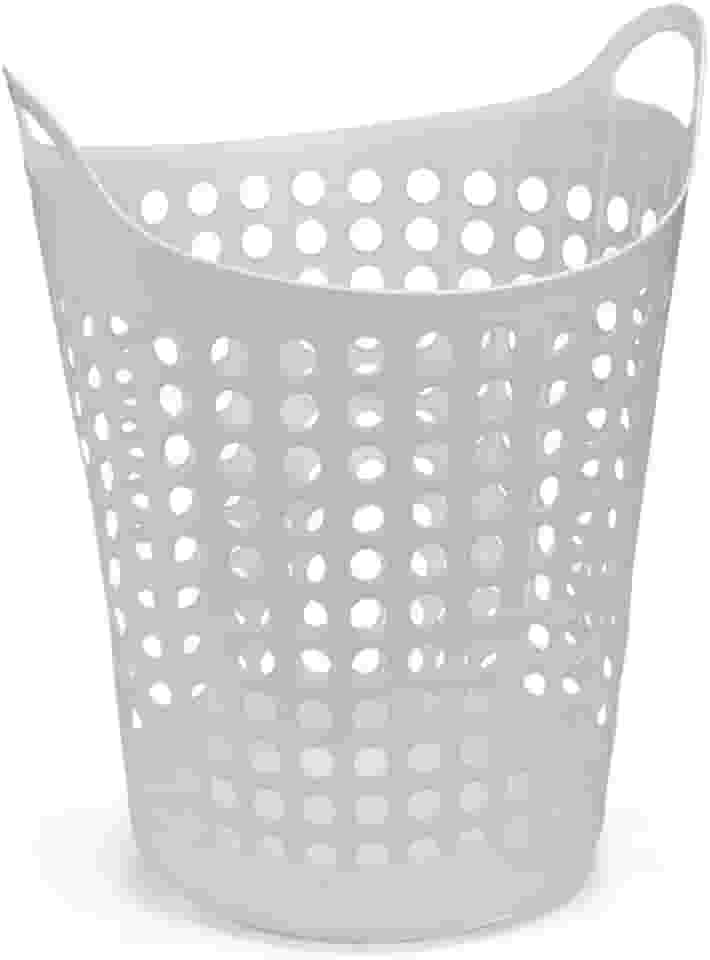 Cesto De Roupas Flexivel 44lts Arthi Branco