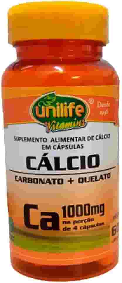 Cálcio Quelato CA 60 cápsulas Unilife