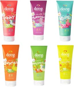 Protetor Solar Pet colorido FPS 30 - Make Me Docg - Cor Pink