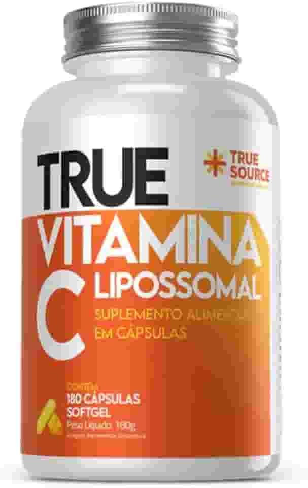 True Source Vitamina C Lipossomal 180 Cápsulas