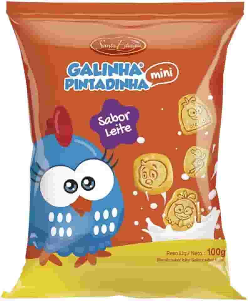 Santa Edwiges Biscoito Leite Galinha Pintadinha 100G