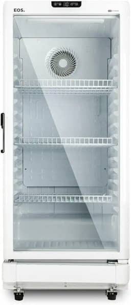 Refrigerador Expositor Vertical Eos 198 Litros Eco Gelo Digital Branco Eev200b 220v