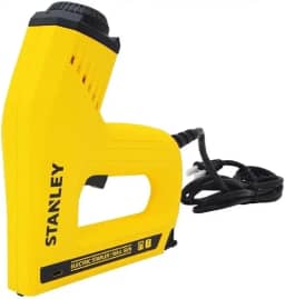 STANLEY Grampeador Pinador Elétrico, Ferramenta para Uso em Materiais Duros e Macios, Modelo TRE550, 220V