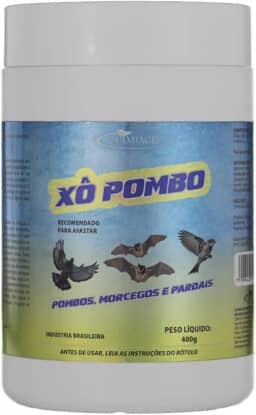 Xô Pombo Pastilhas Repelente Quimiagri 400g